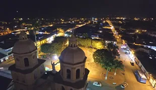 Parque principal de Chinácota